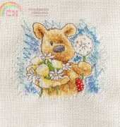 Finished - Newtons Law "Bear with flowers & dandelions"