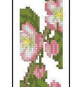 Jeanette Crews Designs - Book 1254 - Floral Bookmarks A
