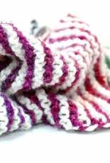 Squishy Stripes Scarf by Kelly Kingston -English-Free