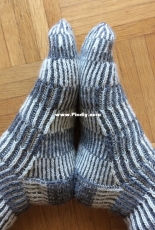 Syncopated Socks by Virpi Tarvo