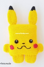 Turca Artesanato - Alessandra  - Pikachu - Portuguese - Free