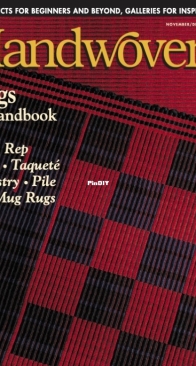 Handwoven - Issue 107 - November/December 2001
