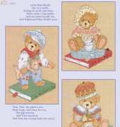 Gloria & Pat Cherished Teddies Book 90 Nursery Rhymes