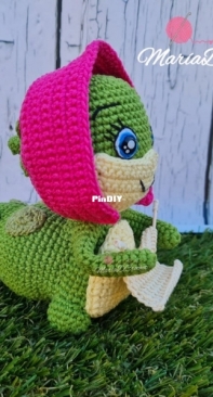 MariaDCrochet - Maria Dzul - Katy La Oruga -  Katy the caterpillar -  Spanish