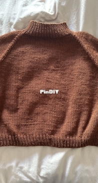 My very first sweater: the step-by-step sweater