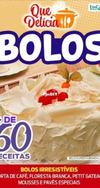 Edicase - Que Delícia - Bolos - Ed 130 - Portuguese