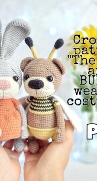 Ka.malinka Toys - Elizabeth Kamalina - The Bear and Bunny Wearing Costumes