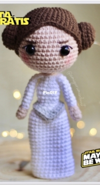 Amigurumis da Vit - Vitória Ferreira - Leia - Portuguese - Free