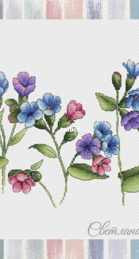 Lungwort and Bumblebee by Svetlana Sichkar