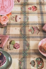 Les Brodeuses Parisiennes LBP - Chemin de Table Patissier - Baker Tablecloth XSD