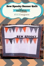 RBD-Riley Blake Designs-Sew Spooky Banner Quilt-Free Project
