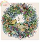 Dimensions 35028 Berry Wreath Welcome XSD