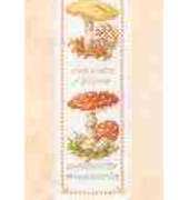 Lanarte 34271 Mushrooms bookmark