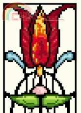 Tulip Stained glass