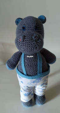 Amigurumi  hippo