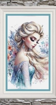 ElisasFantasyBags - Watercolour Portrait of Elza by Elisabeth Dueck