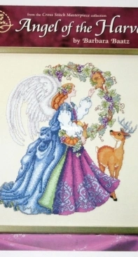 American School of Needlework ASN 3695 Angel of The Harvest by Barbara Baatz XSD