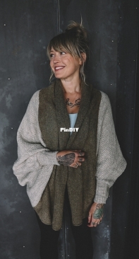 Big Cozy Cardi by Andrea Mowry