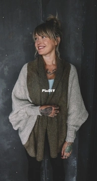 Big Cozy Cardi by Andrea Mowry