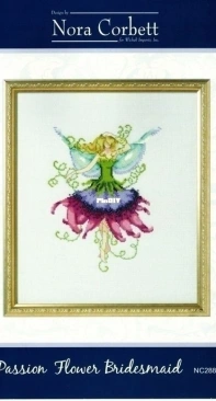 NC 288 Passion Flower Bridesmaid by Nora Corbett
