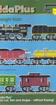 Zweigart Aida Plus 4790 - Freight Train