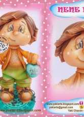 Yaki Arts-Soft Doll Mateo /Spanish