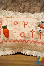 Hoppy Easter small pillow