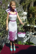 Maguinda Bolsón - Julieta dress and bag set for dolls
