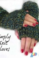 Simply Knit Gloves by Maria Bittner/Pattern Paradise-Free