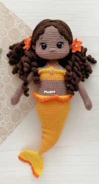 Crochet Friends Toys - Favorite Toys by Elena - Elena Bondarenko - Mermaid