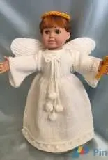 Frugal Knitting Haus - Heavenly Angels for 18 inch doll by Ruth Braatz