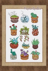 Sampler with Pots by Maria Brovko