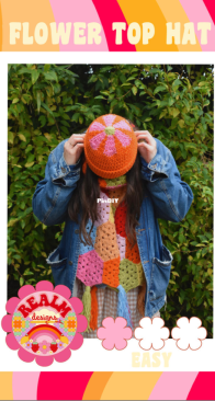 Realm Designs - Beth Povey - Flower Top Hat