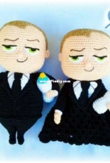 Eu quero croche - Adriana Gori - Baby Boss and mod for blanket - Portuguese