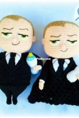Eu quero croche - Adriana Gori - Baby Boss and mod for blanket - Portuguese