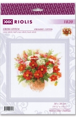 Riolis 1820 - Watercolor Dahlias - XSD
