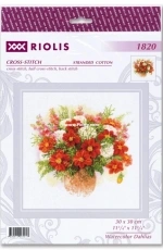 Riolis 1820 - Watercolor Dahlias - XSD