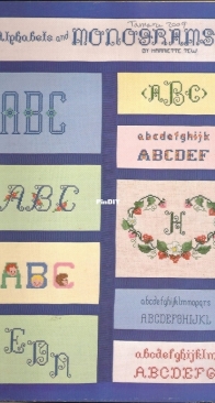 Hutspot House Book 6 - Alphabets and Monograms by Harriette Tew