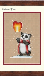 MiAxStitch - With Love - Panda by Minasyan Yana