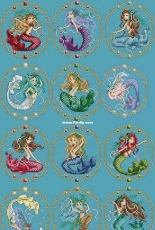 Shannon Christine Designs by Shannon Wasilieff - Treasures of The Deep Mermaid SAL 2018 Complete