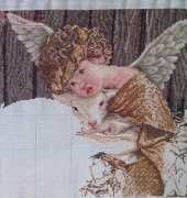 Bucilla. Angel with lamb
