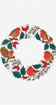 DMC - Christmas Robins - Free