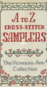 Vanessa Ann Collection - A to Z Cross-Stitch Samplers