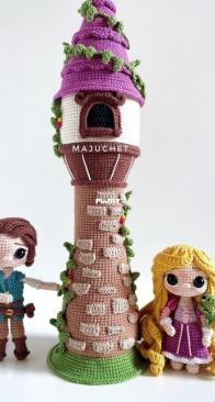 Majuchet - Yhialina Navarro - Tangled Tower Mini Collection - Mini Coleccion Enredados Torre - Spanish