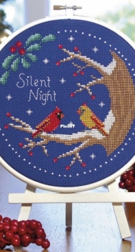 Cardinals Hoop by Jenny Van De Wiele from The World of Cross Stitching 301 PCS + XSD