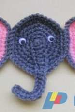 Miss Dolkapots Krafties - Elephant applique pattern