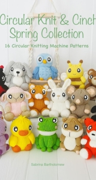Circular Knit & Cinch Spring Collection by Sabrina Bartholomew