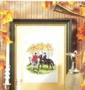 The Hunters from Zweigart Needle Art 114 The Great Hunting