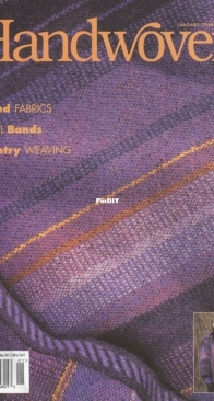 Handwoven - January/February 1996