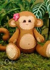 Squishy Cute Designs- Toy Chest Collection- Mango the Monkey